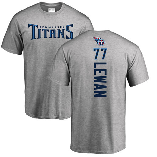 Tennessee Titans Men Ash Taylor Lewan Backer NFL Football #77 T Shirt->youth nfl jersey->Youth Jersey